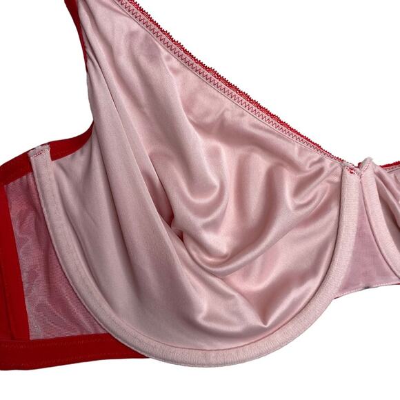 Cacique Modern Lace Unlined Full Coverage Bra - Picture 7 of 10